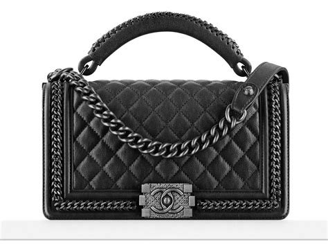 chanel little boy bag|A Look at the Chanel Boy Bag with Handle .